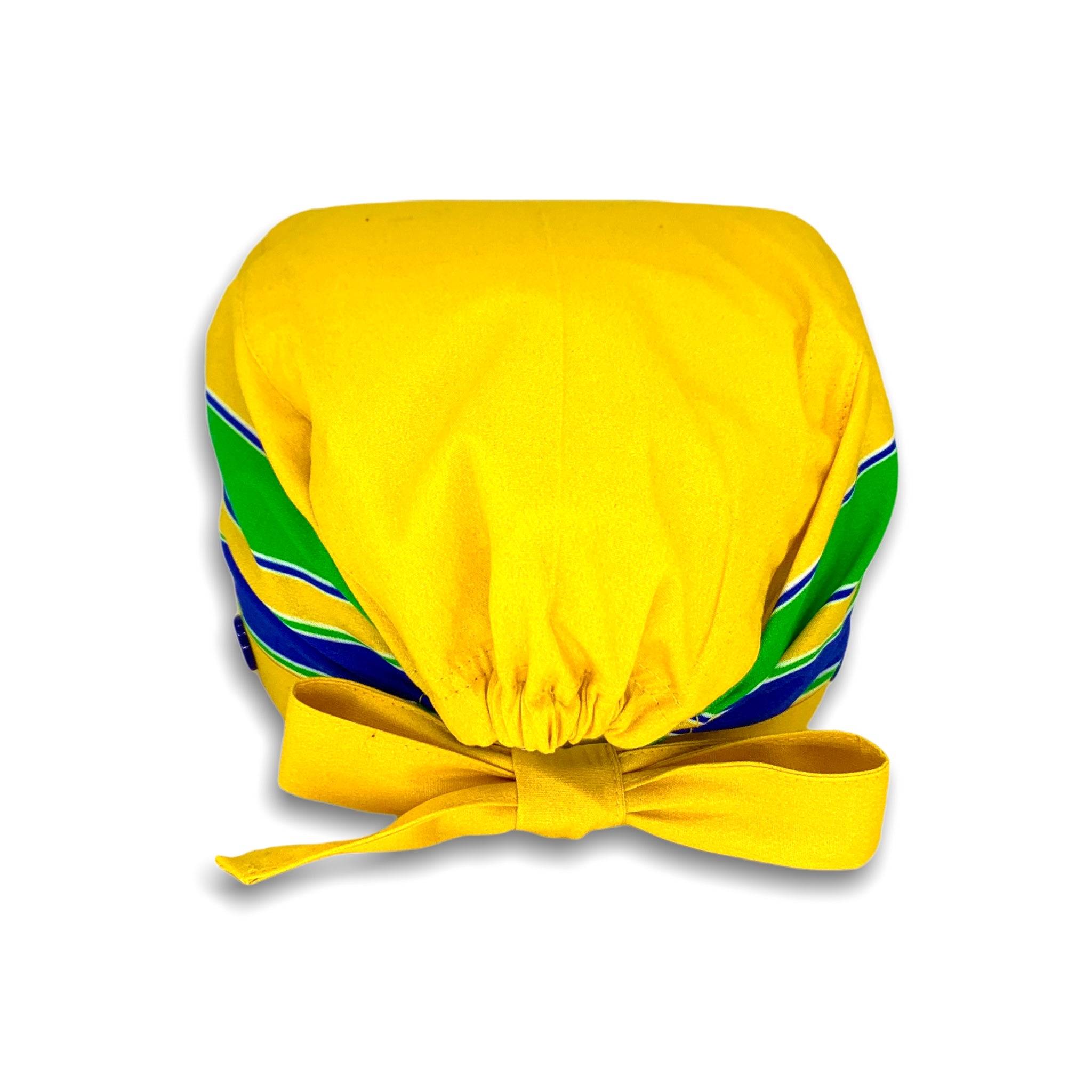 La cuffietta che riproduce il casco del mitico Ayrton Senna