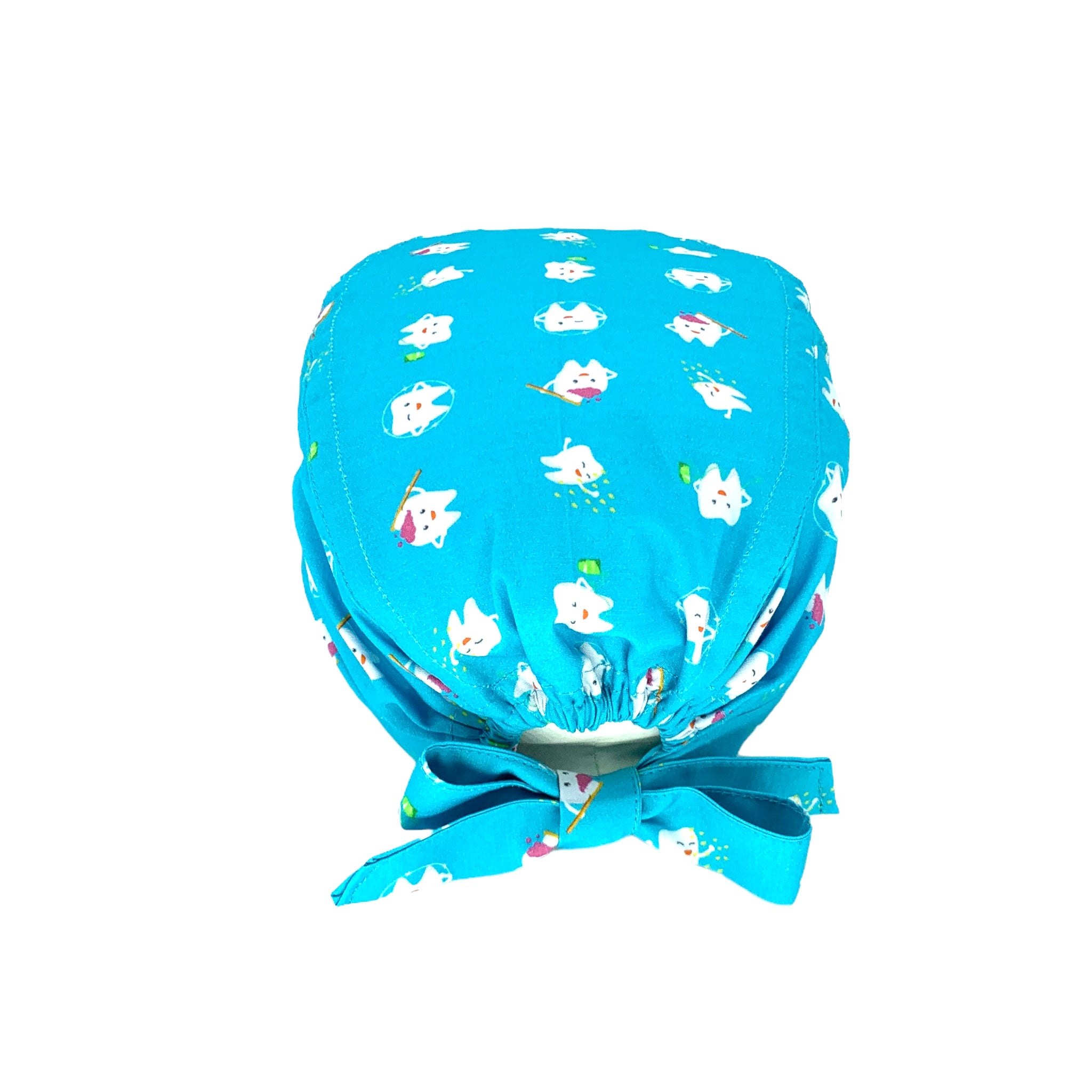 Una simpatica fantasia per dentisti e igienisti dentali, classica e sobria, con tanti piccoli denti che promuovono una corretta igiene orale. Il colore rimane protagonista, qui sfondo azzurro intenso