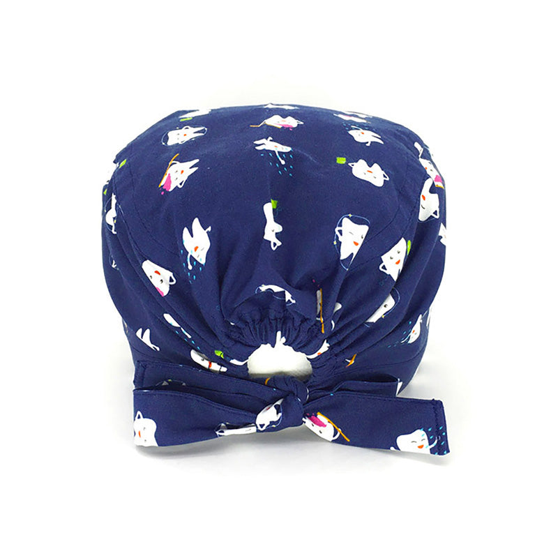 Una simpatica fantasia per dentisti e igienisti dentali, classica e sobria, con tanti piccoli denti che promuovono una corretta igiene orale. Il colore rimane protagonista, qui sfondo blu