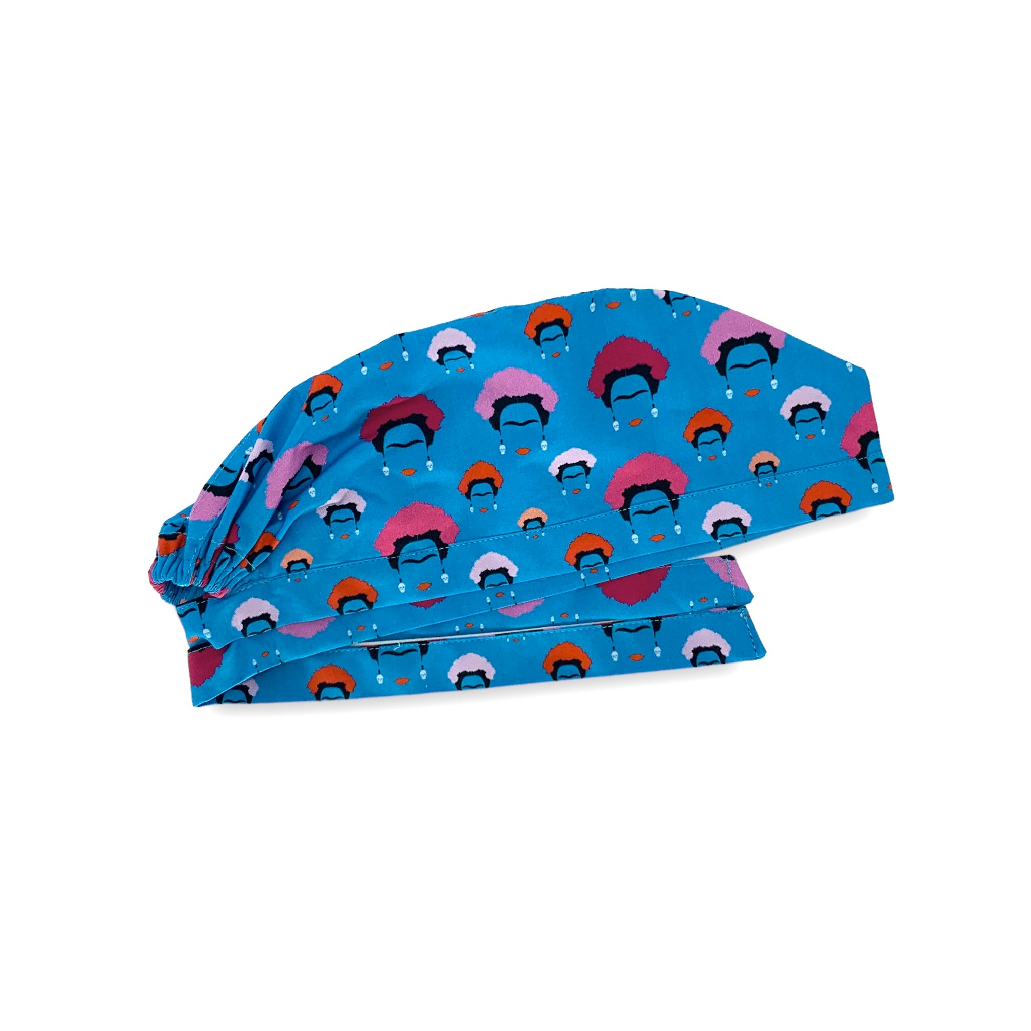 Il volto iconico di Frida Khalo in versione pop art.