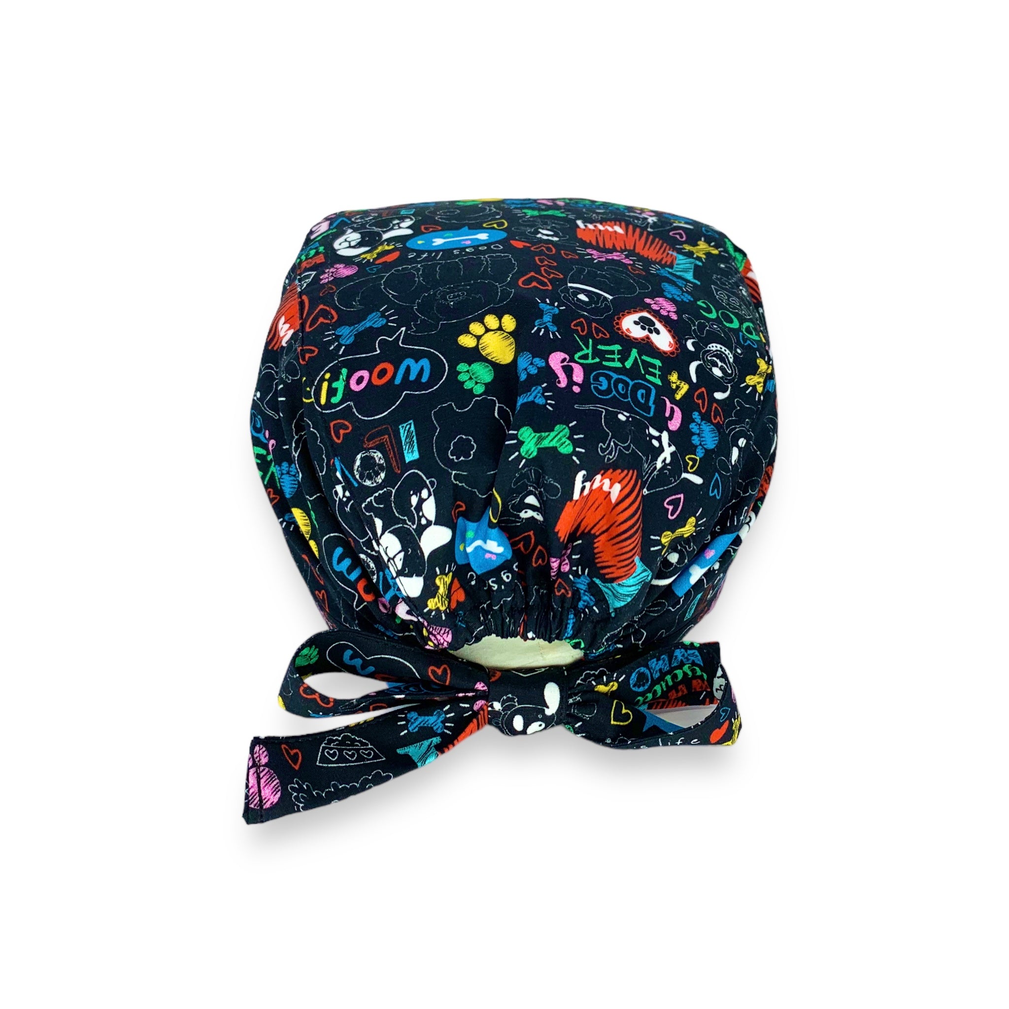 Una cuffietta chirurgica che dichiara l'amore più fedele che ci sia: I LOVE MY DOG