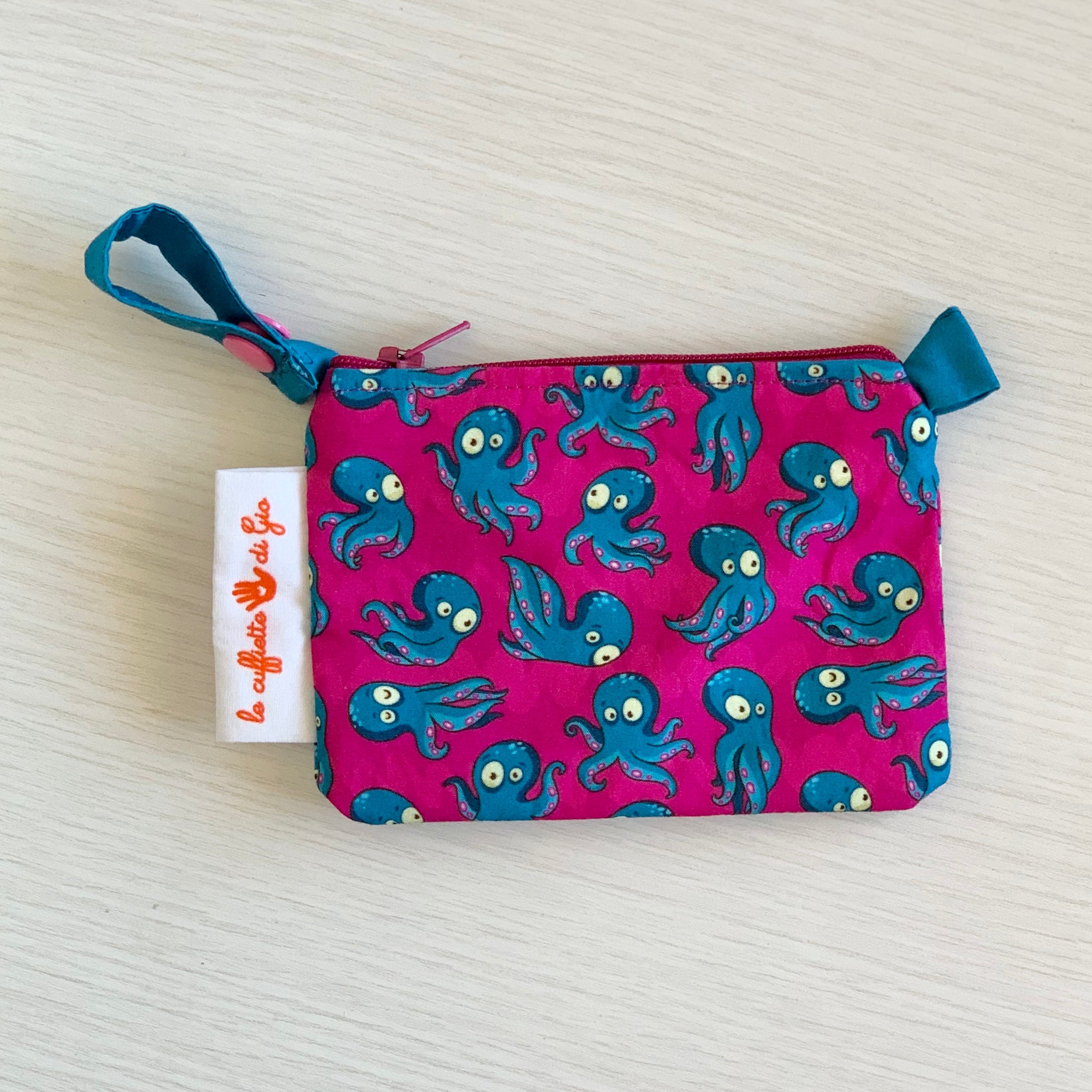 Borsellino portamonete "Octopus"