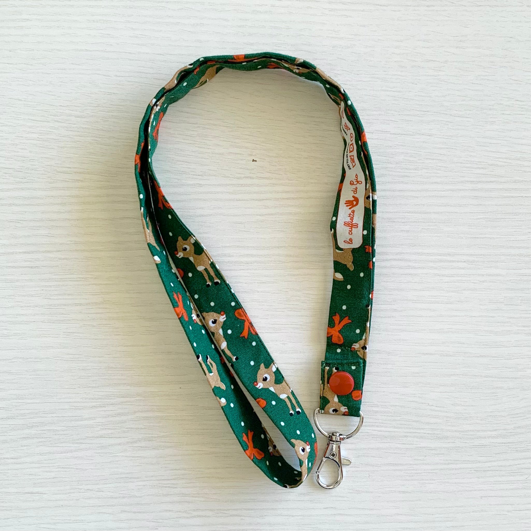 Laccetto portabadge "Rudolph"