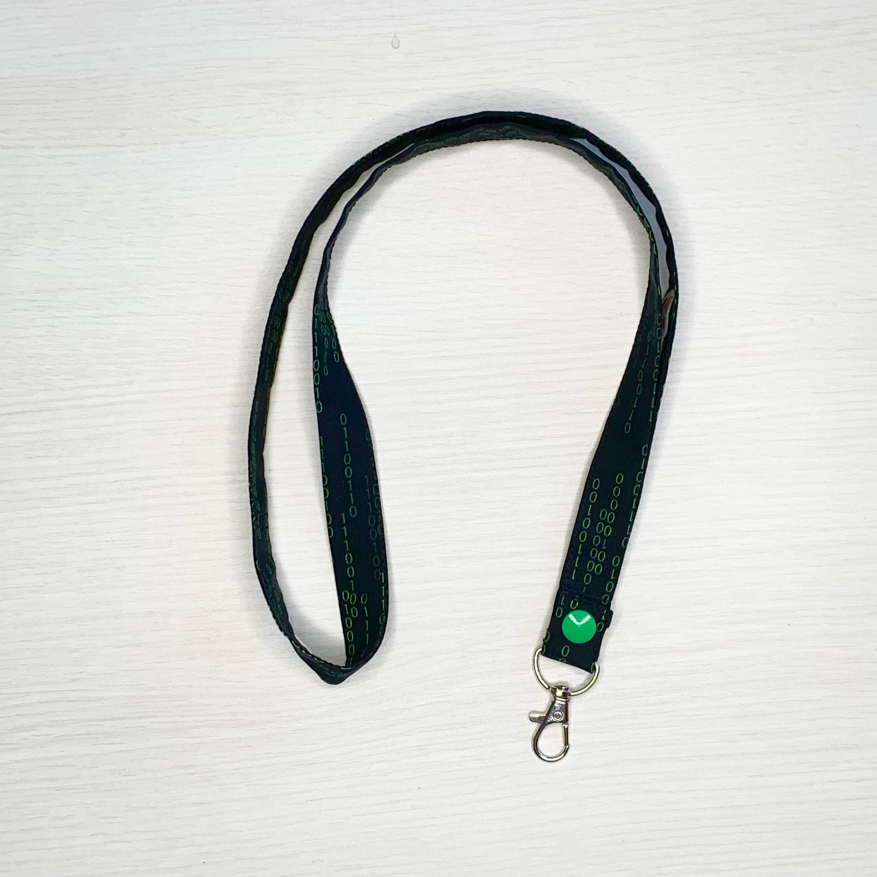Laccetto portabadge "Codice binario"