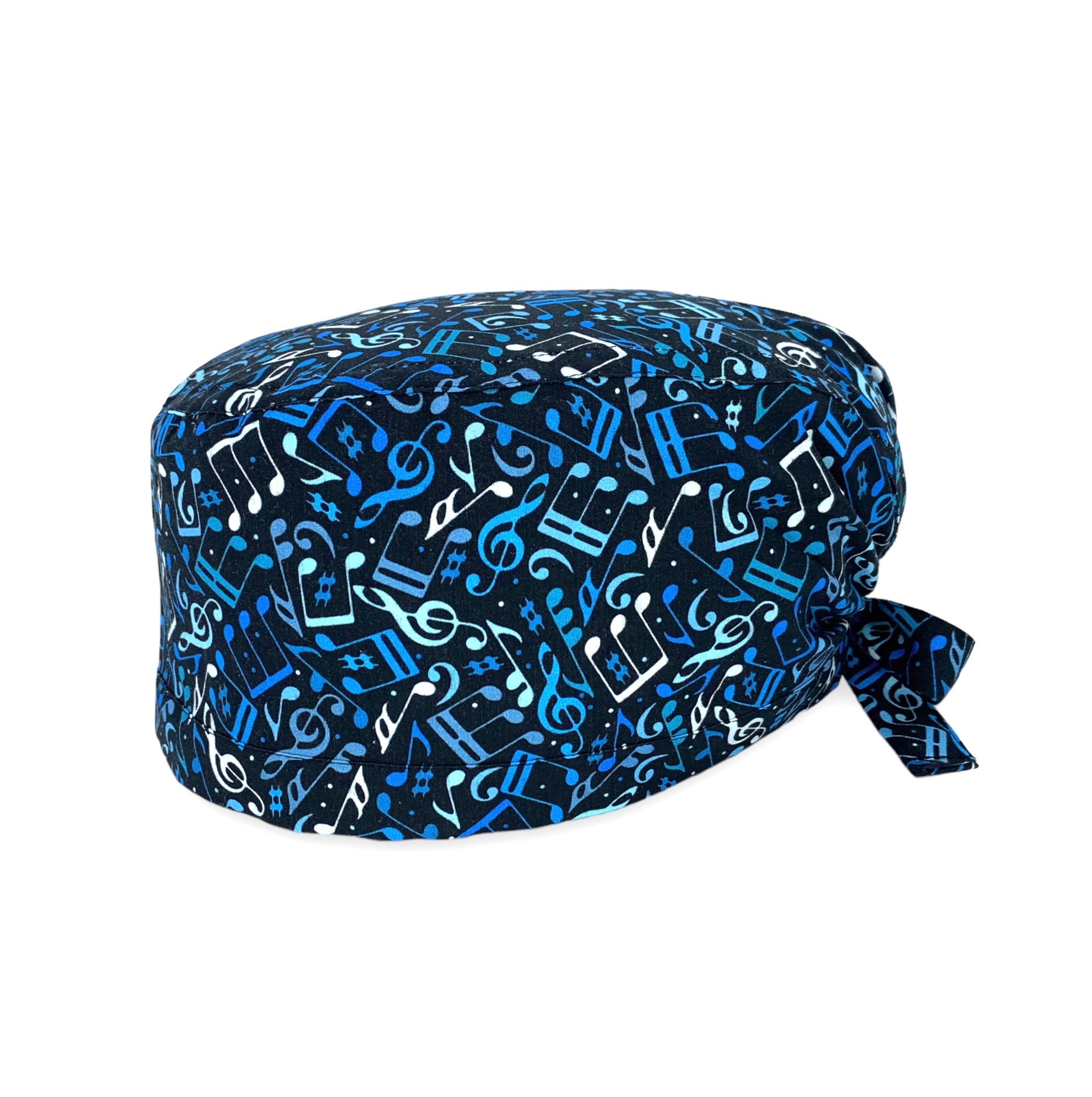 Diverse sfumature di blu dipingono mille note che si intrecciano in questa cuffietta che vuole omaggiare il re del jazz Miles Davis e il suo iconico album del 1959.