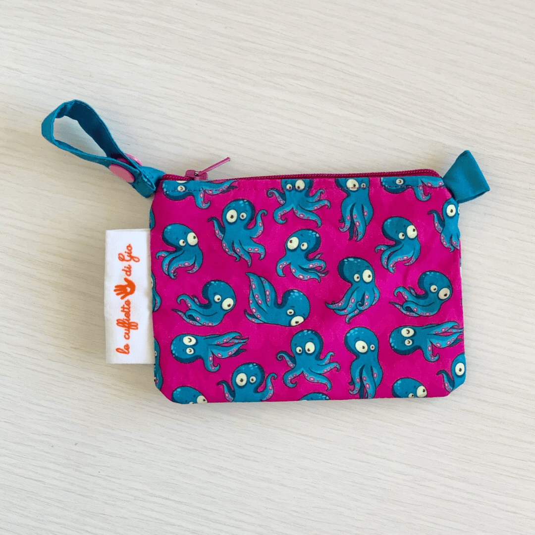 Borsellino portamonete "Octopus"