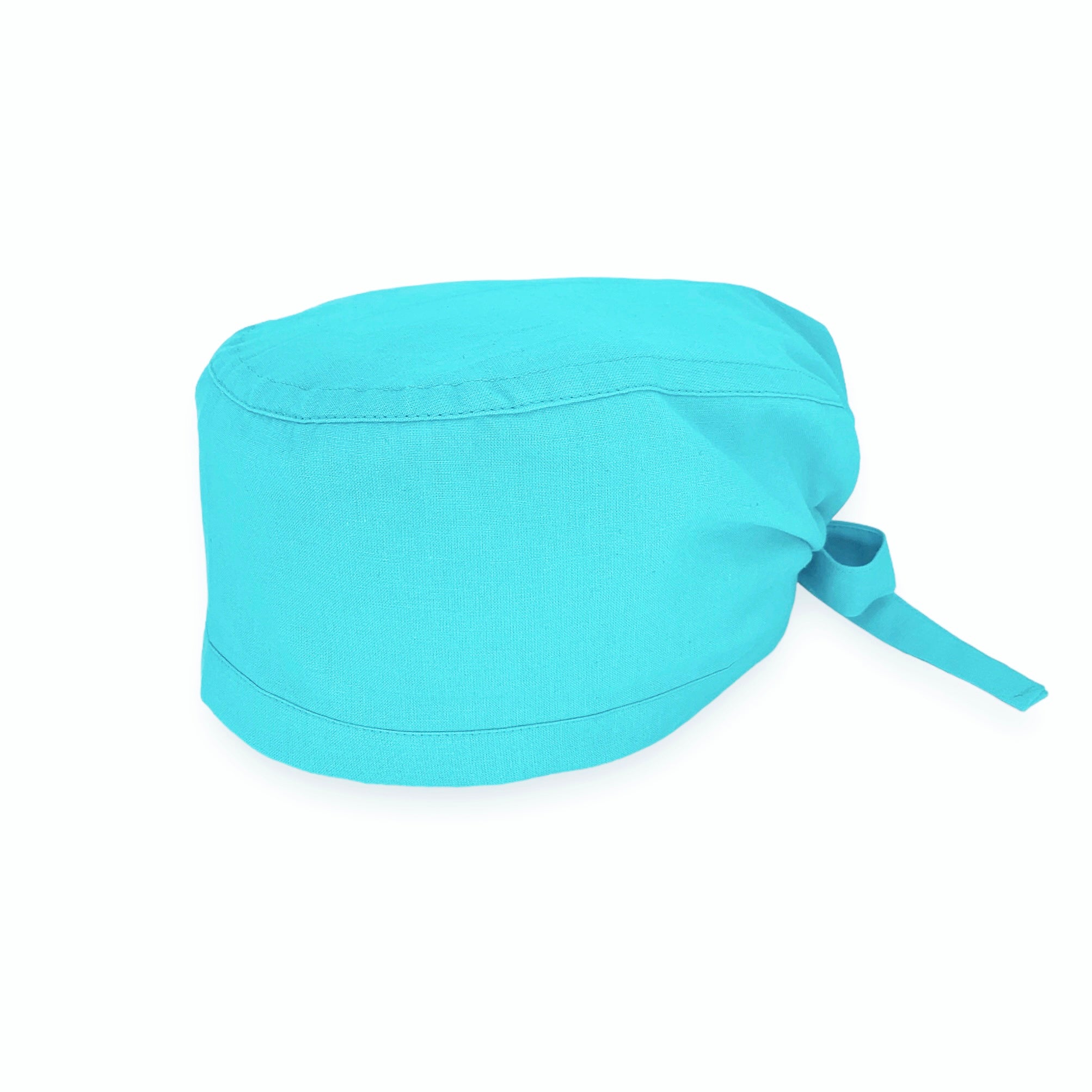 Cuffietta chirurgica tinta unita color acqua