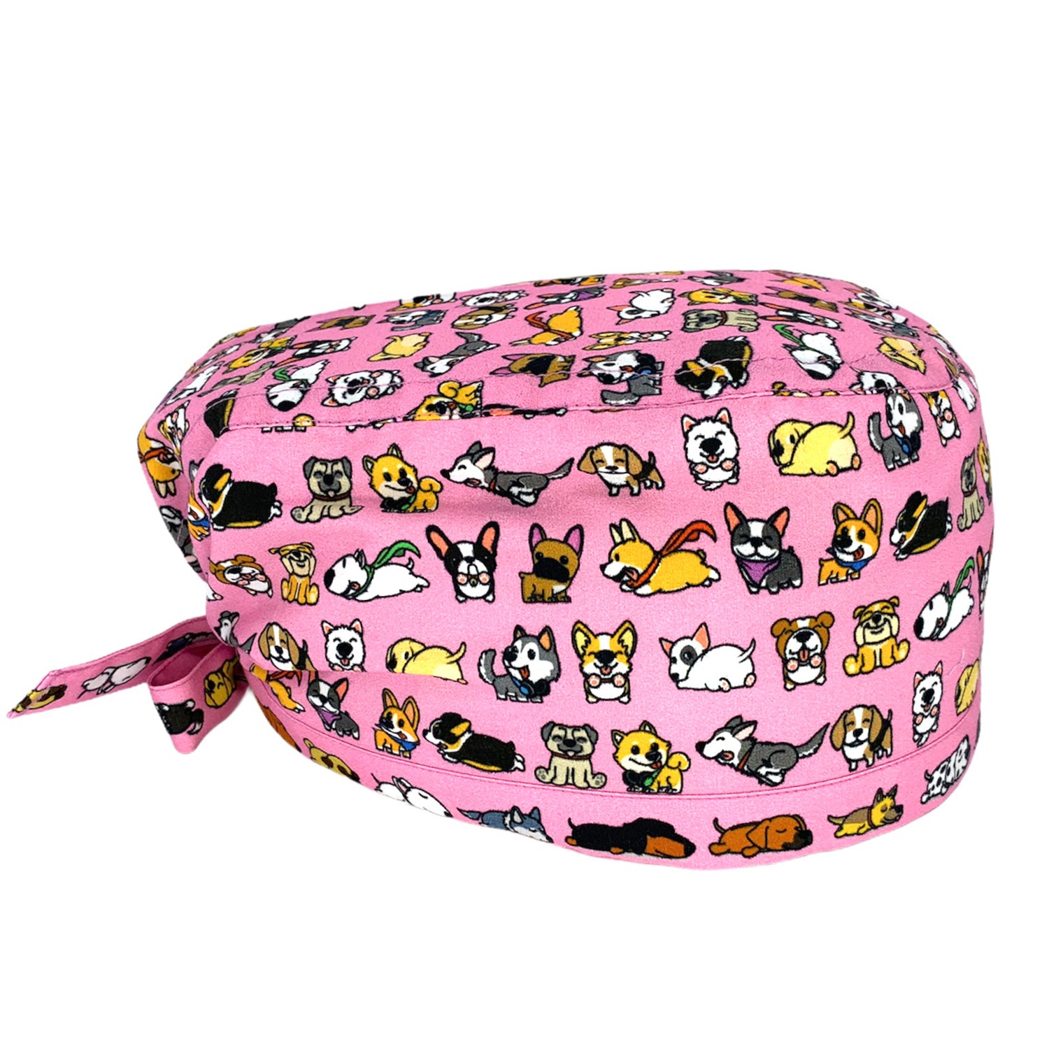 Tanti deliziosi cagnolini si rincorrono, dormono e fanno le smorfie! Irresistibili! Sfondo rosa