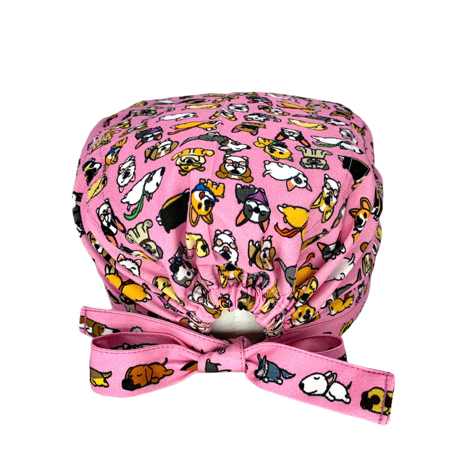 Tanti deliziosi cagnolini si rincorrono, dormono e fanno le smorfie! Irresistibili! Sfondo rosa