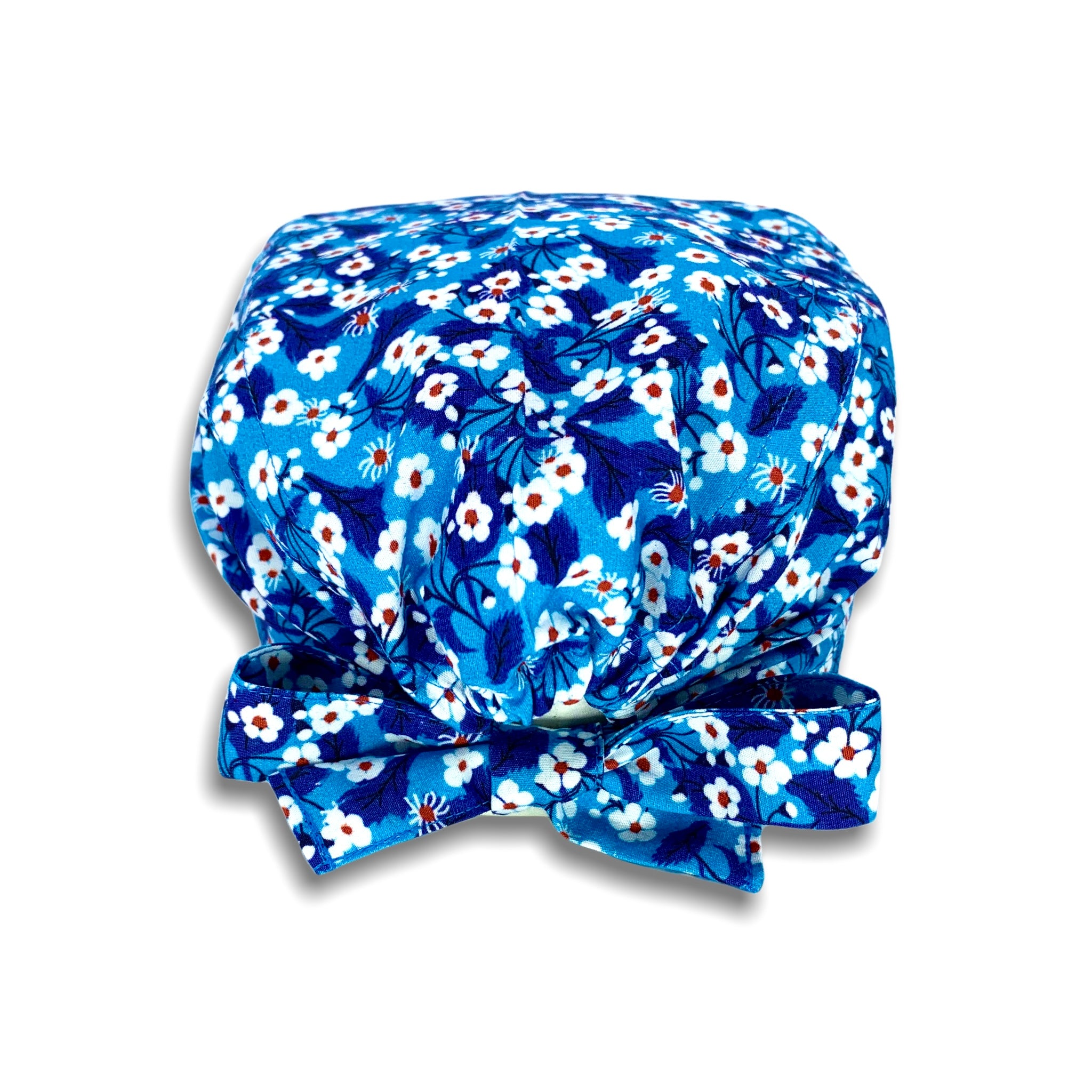 Cuffietta chirurgica "Fiori bianchi"