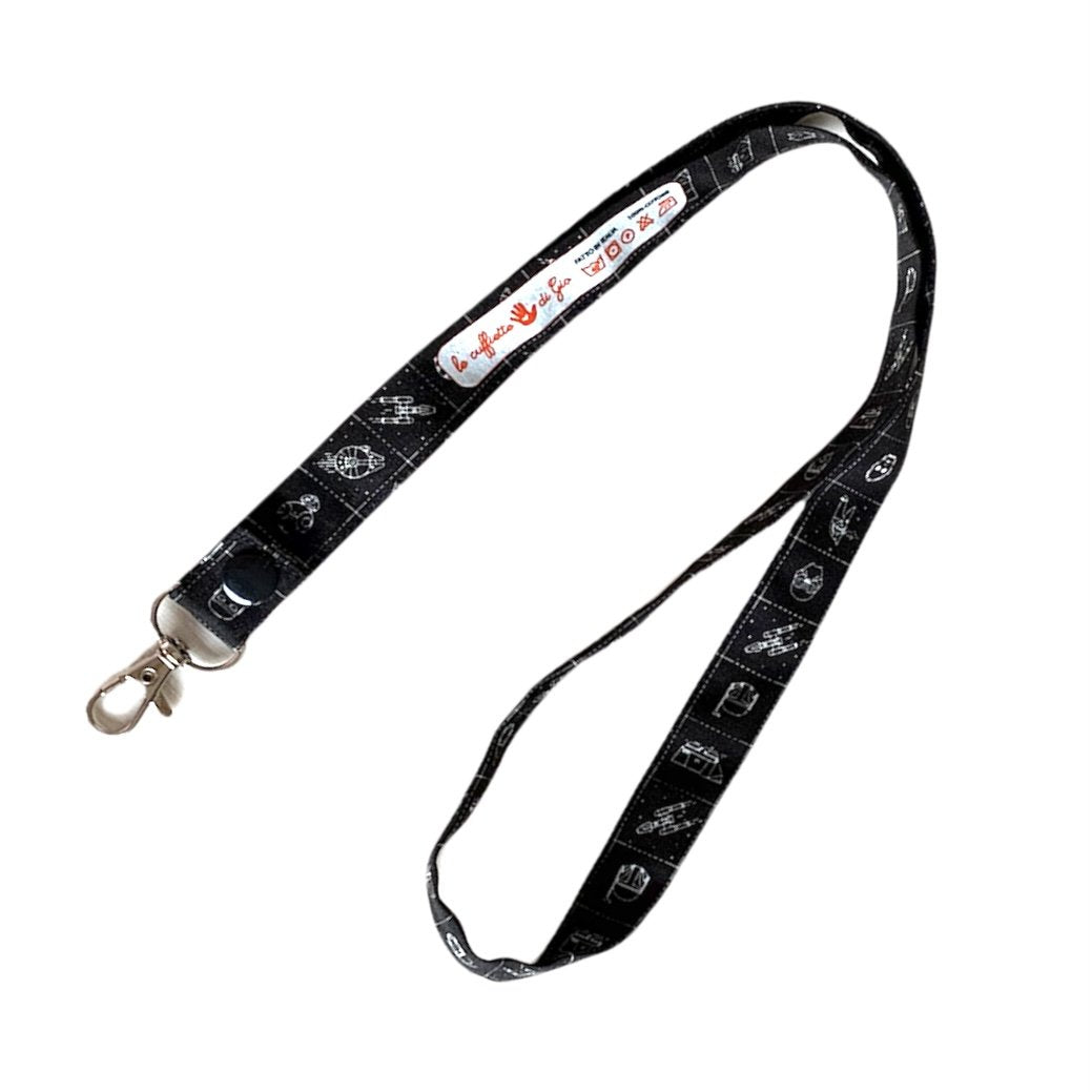 Laccetto portabadge "Armi spaziali"