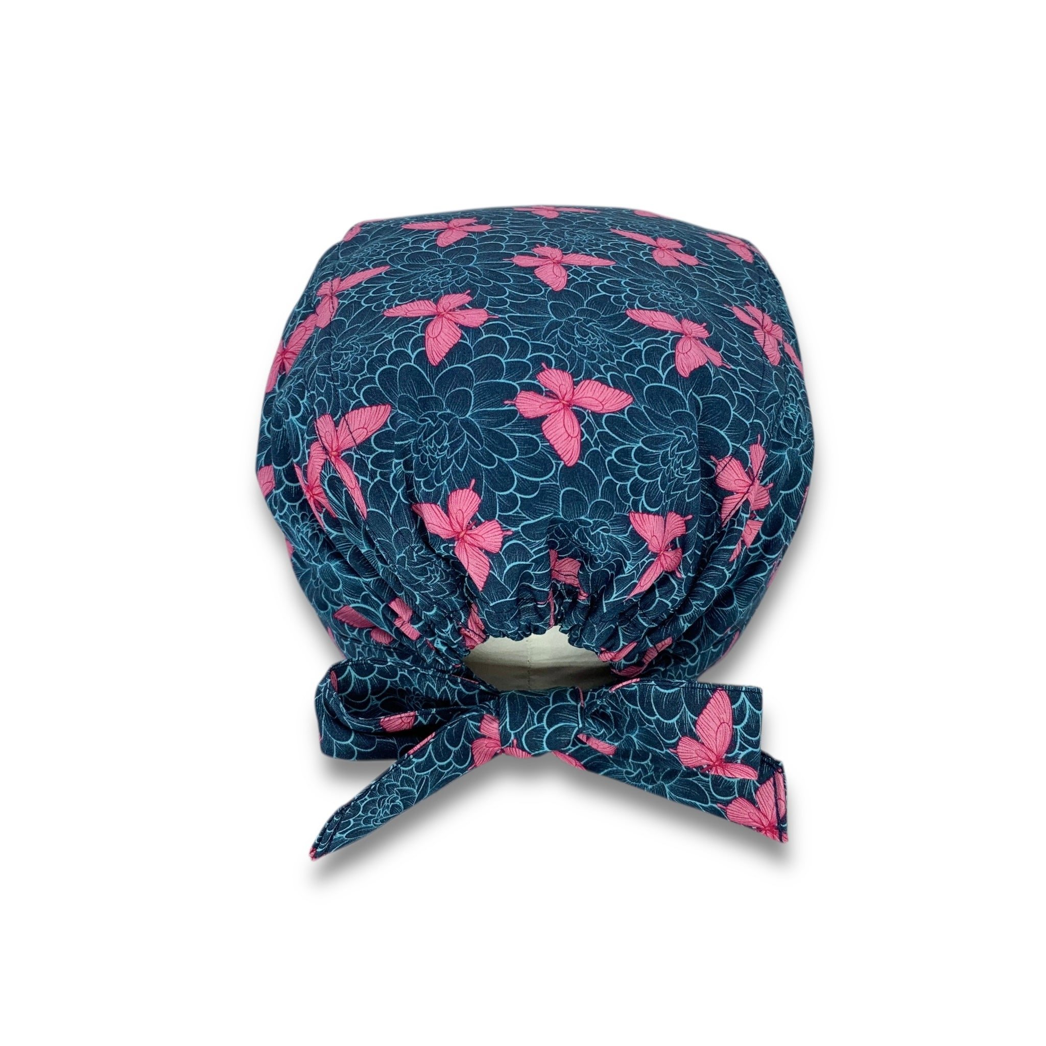 Cuffietta Chirurgica "Farfalle su dalie"