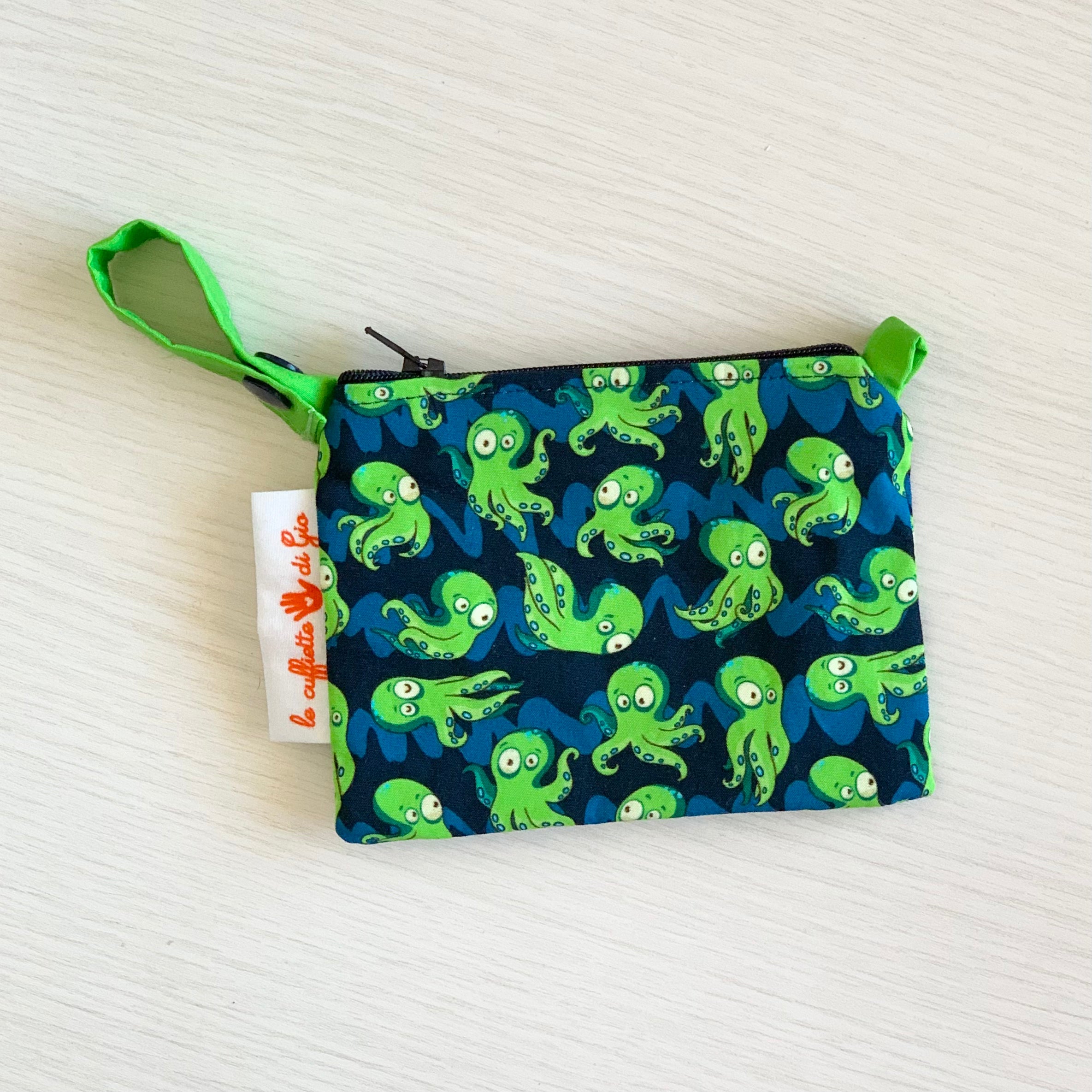 Borsellino portamonete "Octopus"