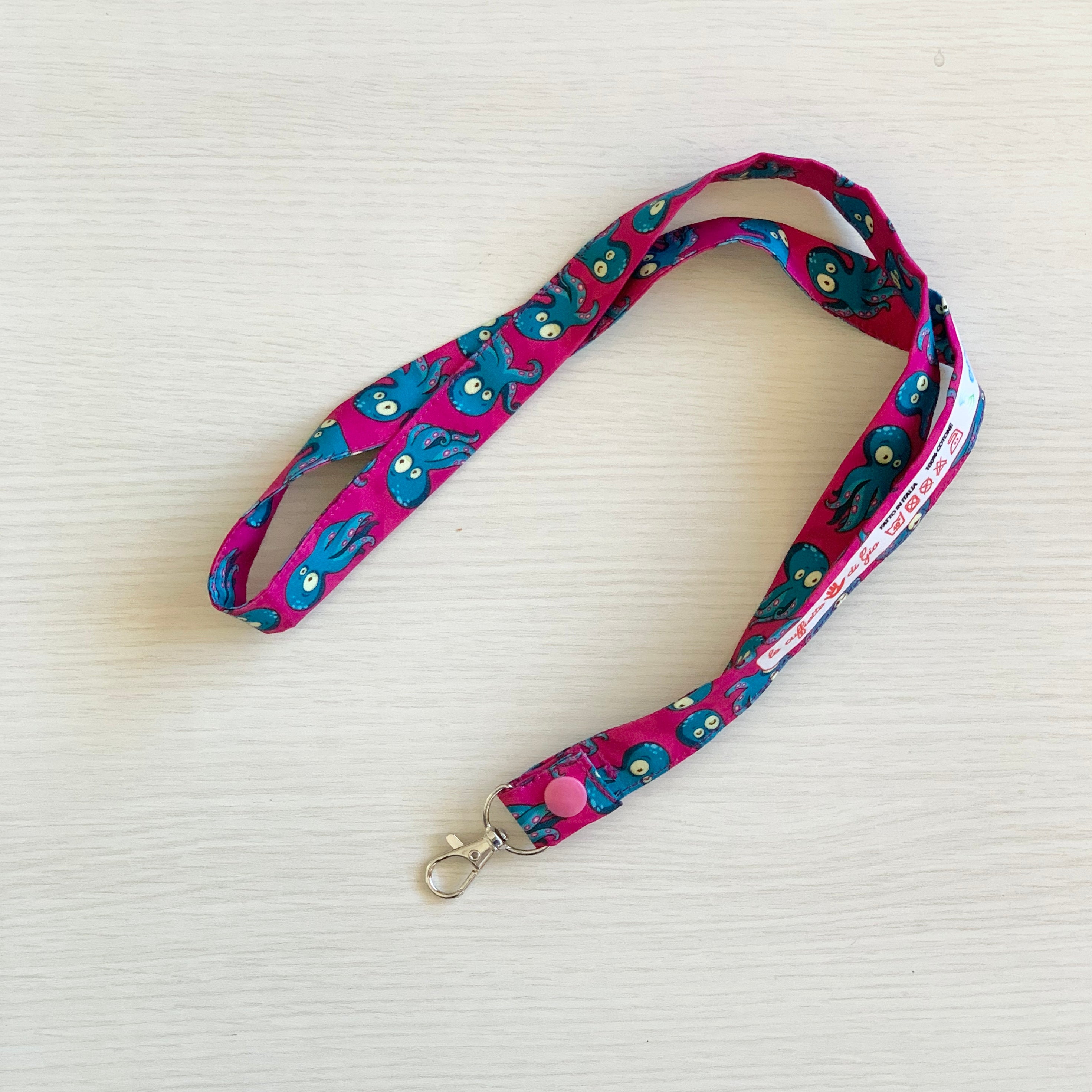 Laccetto portabadge "Octopus"