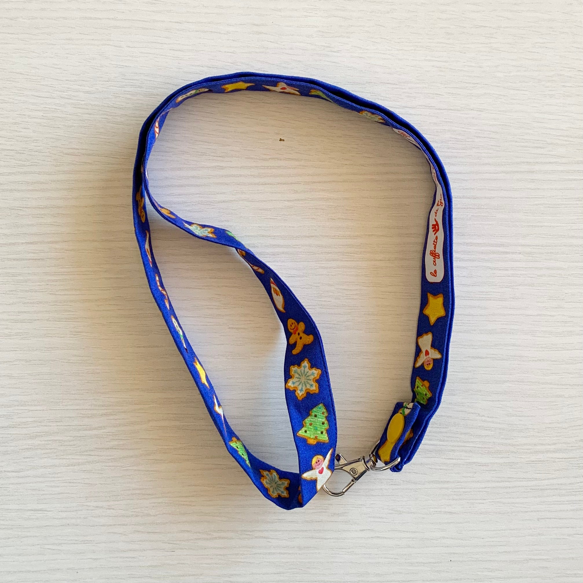 Laccetto portabadge "Christmas biscuits"